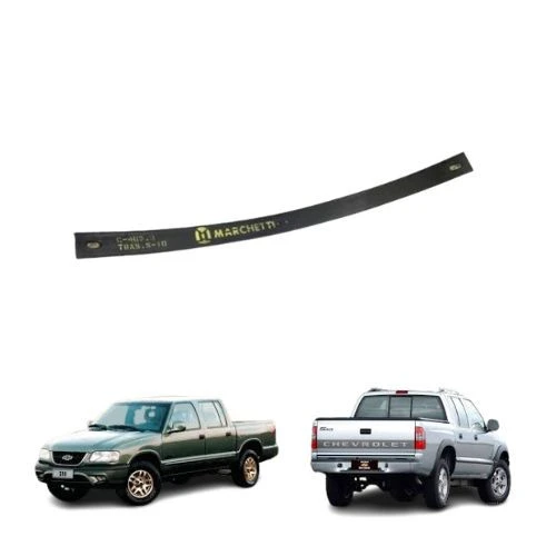 Terceira Mola Traseira S10 1995 Até 2011 (3 Furos no Centro)