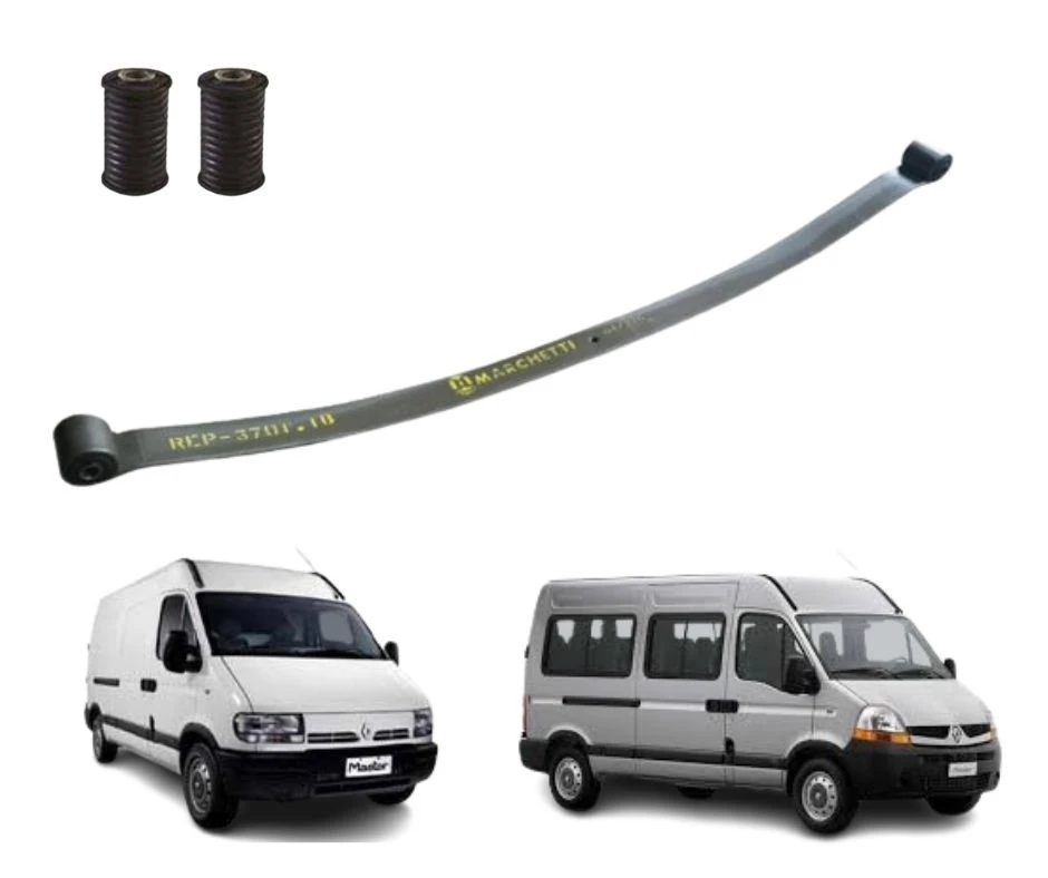 Mola Mestre Traseira Renault Master 1999/2014 Com buchas