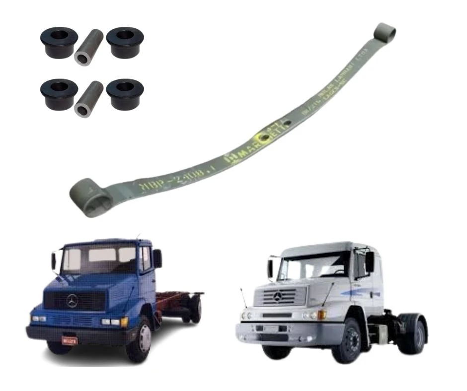 Mola Da Cabine Para Mercedes 1938-ls /1618 /1621 Com Buchas