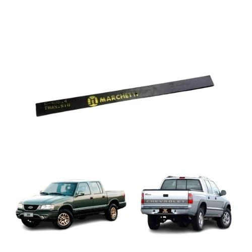 Quarta Mola Traseira S10 1995 Até 2011 (3 Furos no Centro)