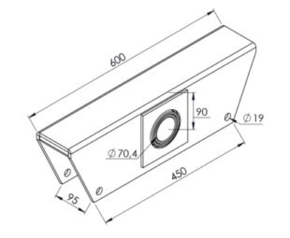 Balança Carreta Krone Pino Ø 70mm