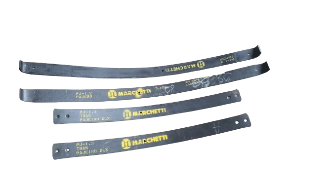 Kit 4 Molas Traseiras Pajero Glx (2 Segundas E 2 Terceiras)