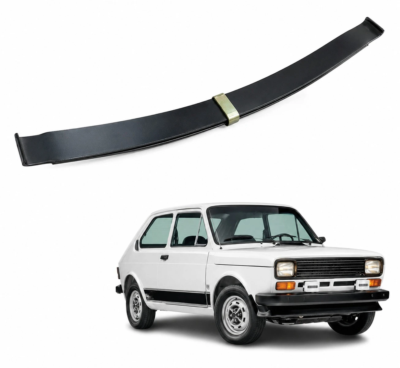 Feixe De Mola Traseira Fiat 147 Completo